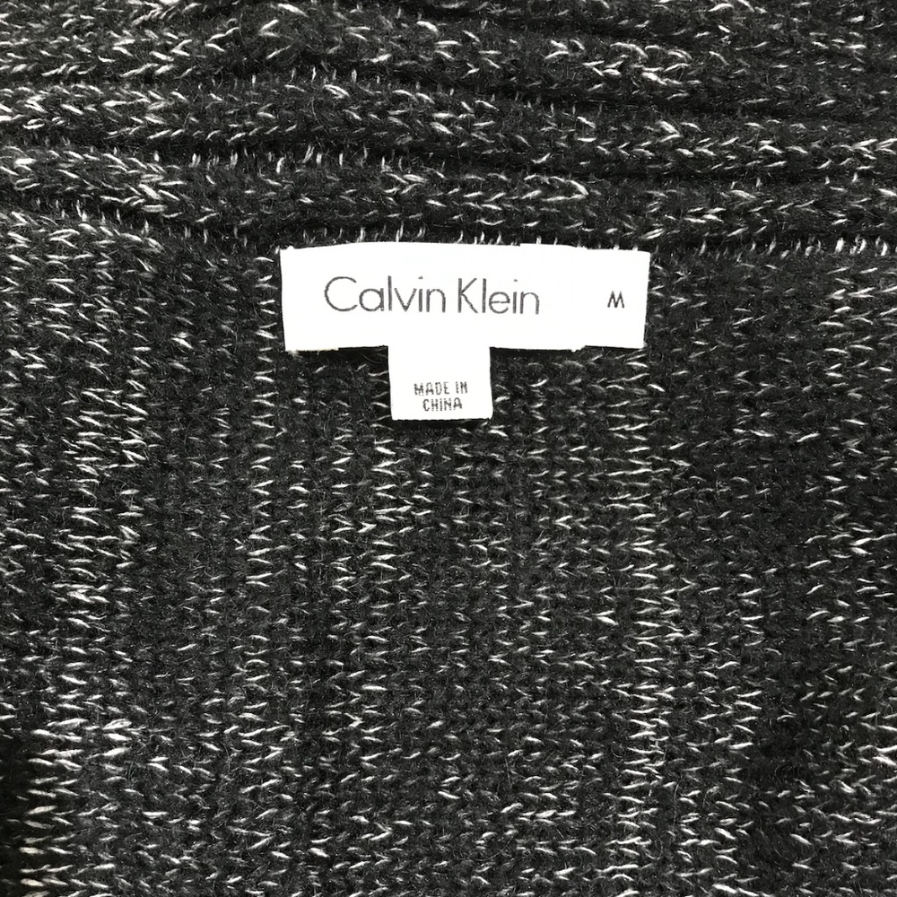 Calvin Klein Open Front High/Low Sweater - Picture 7 of 10